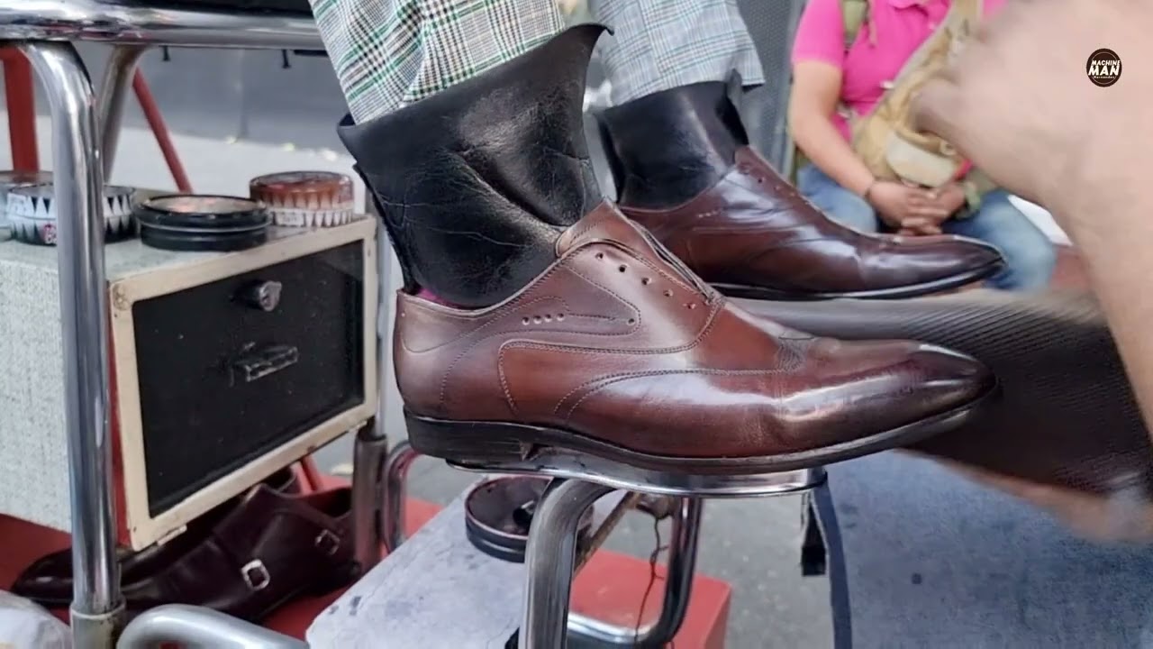 #shoeshine #shoes #color #cueroviejo boleados with homemade products