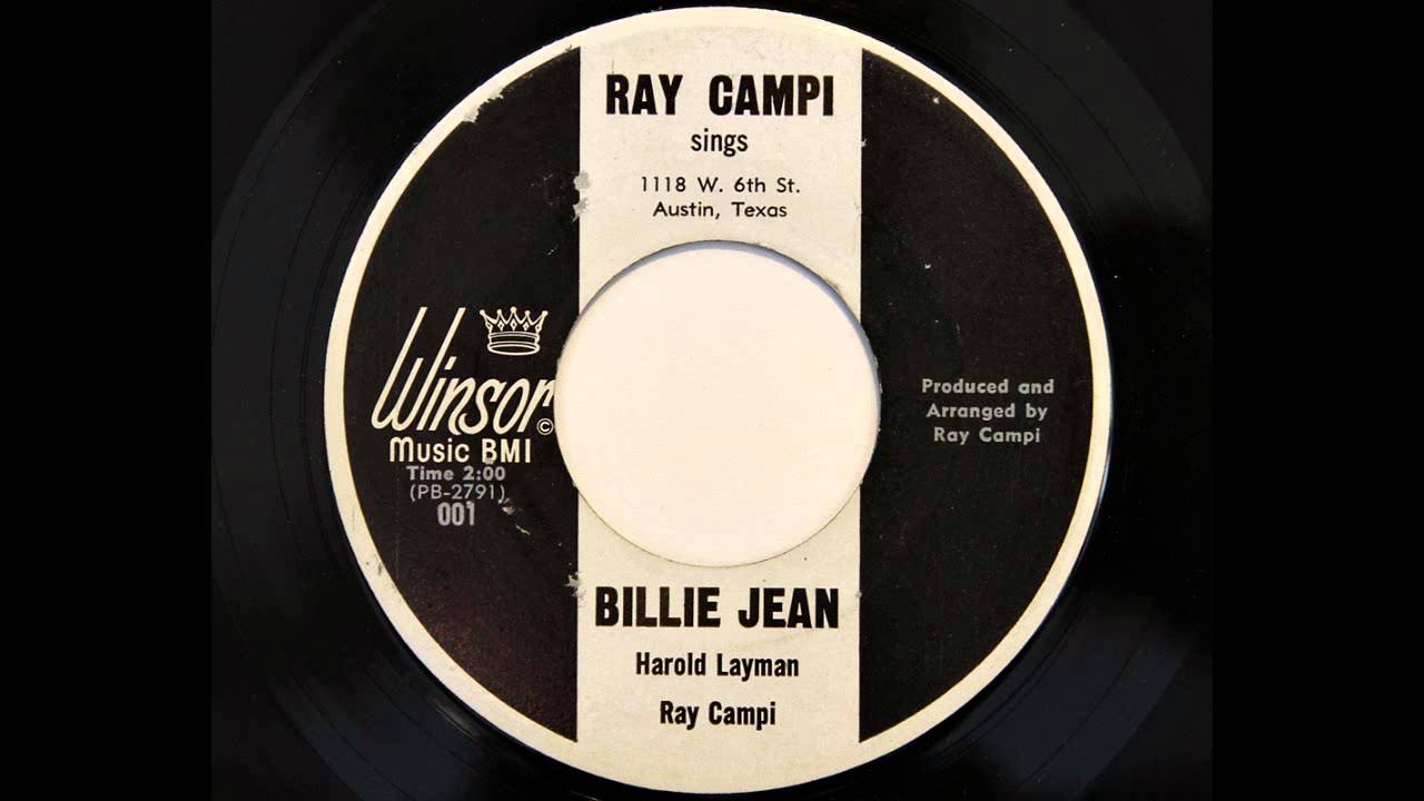 Ray Campi - Billie Jean (Winsor 001) [1963]