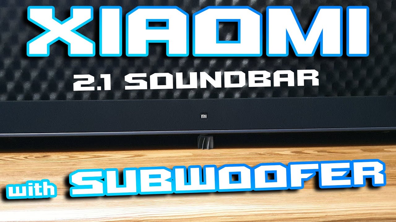 Xiaomi Soundbar 2.1 with Subwoofer & Bluetooth 🔊⚡ For $200 it's really not bad 🚀
