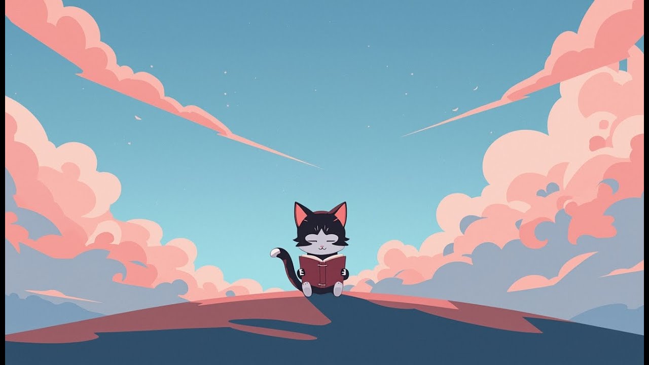 Learning Slowly Under the Shifting Clouds. | Calm Focus Lo-fi