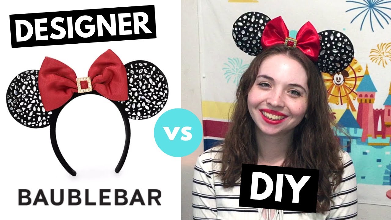 DIY Disney Parks Designer Ears | BaubleBar