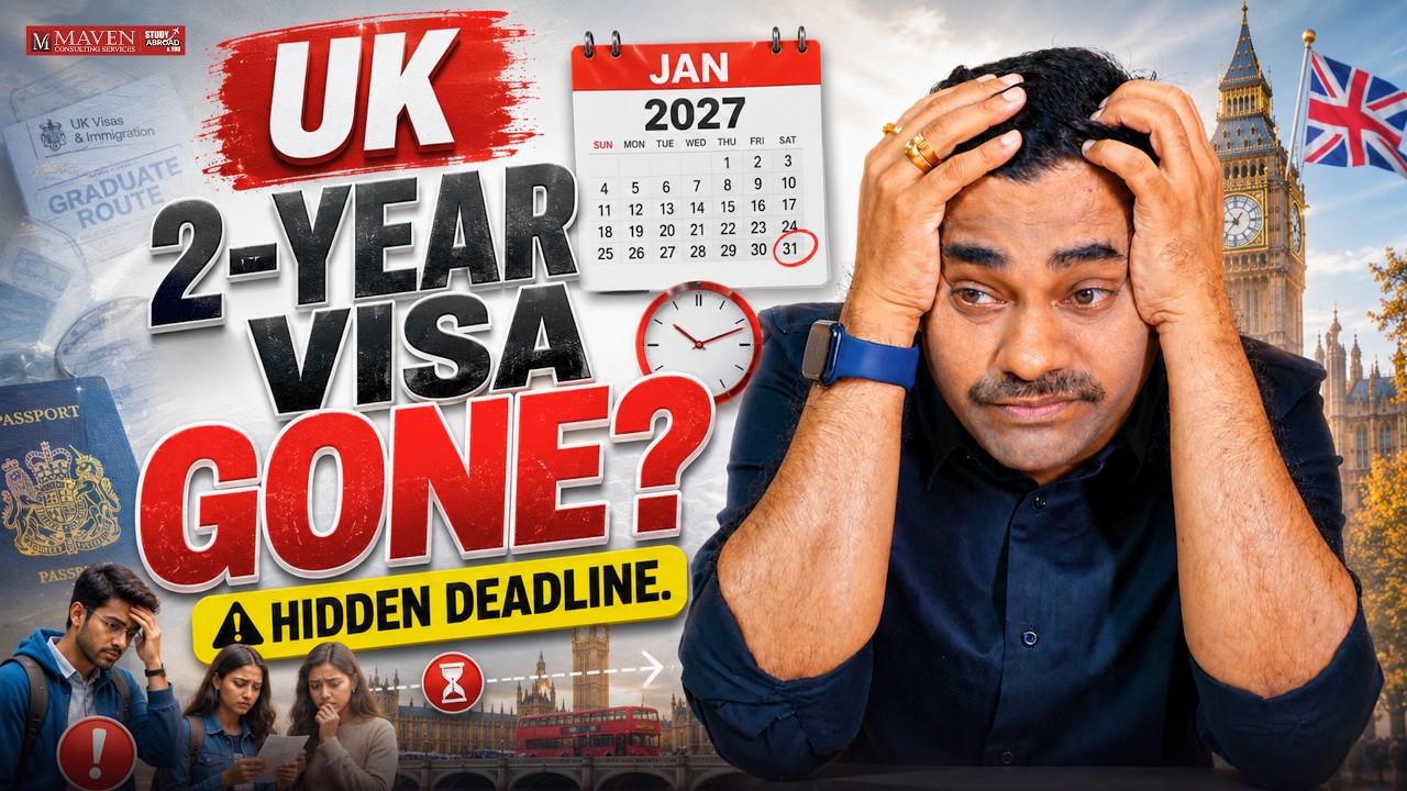 UK 2-Year Post Study Work Visa GONE? | Hidden 2027 Rule Every Indian Student Must Know