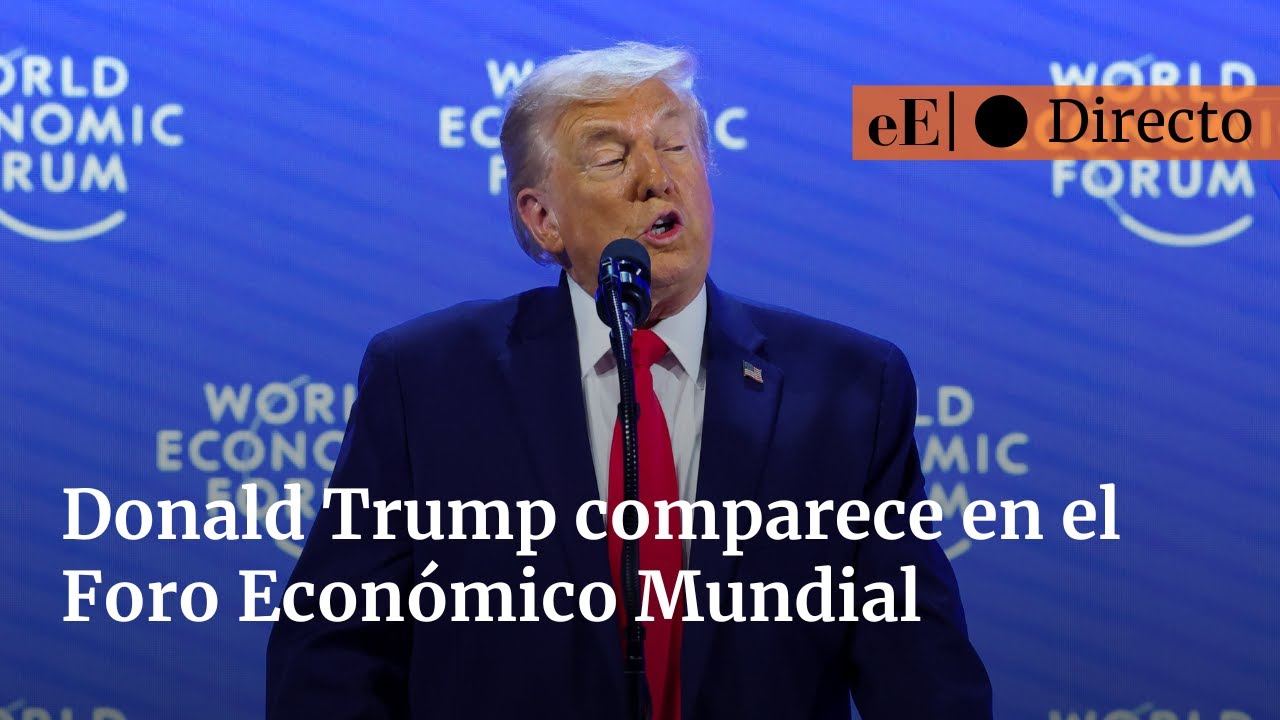 DIRECTO | 🔴 Foro Económico Mundial de Davos: comparecencia de Trump