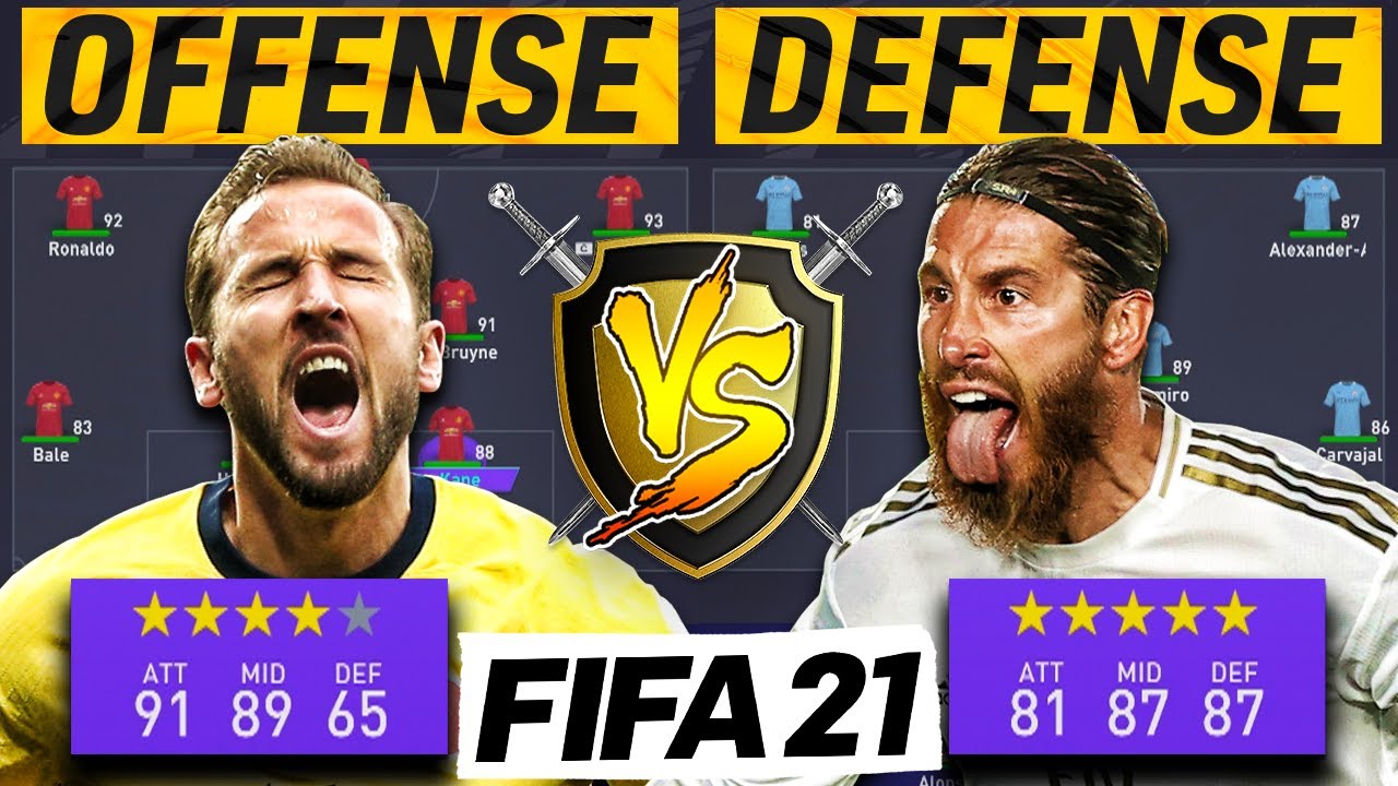 Best Offensive Players VS Best Defenders | FIFA 21 Experiment