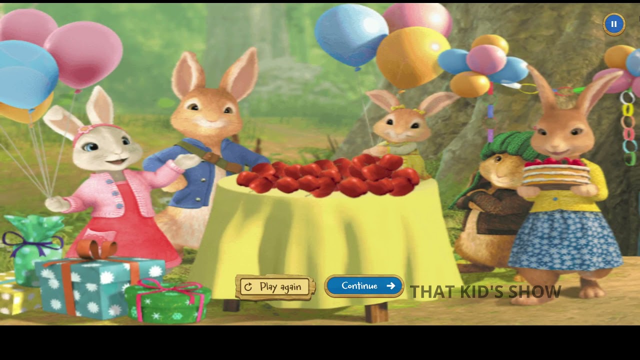 Peter Rabbit Hop To It Adventure - Game For Kids - Benjamin Bunny, Peter Rabbit, Lily