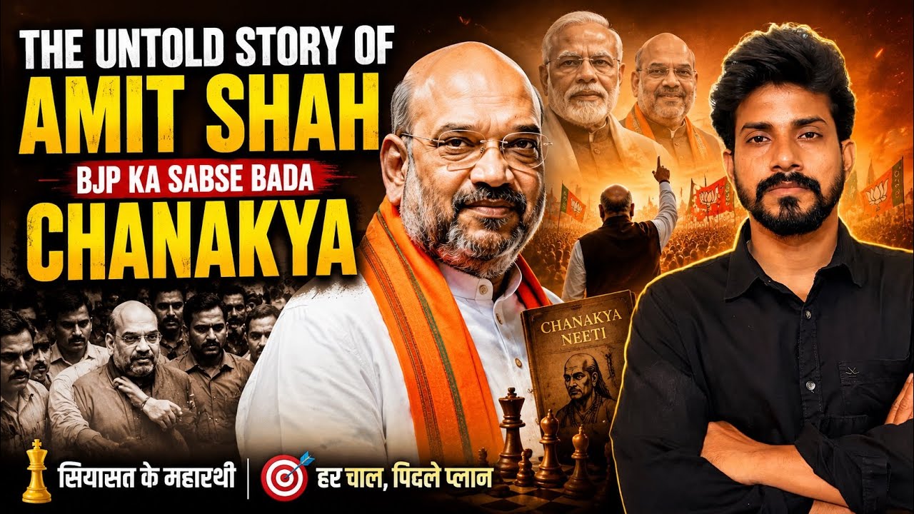 The untold story of amit shah #amitshah