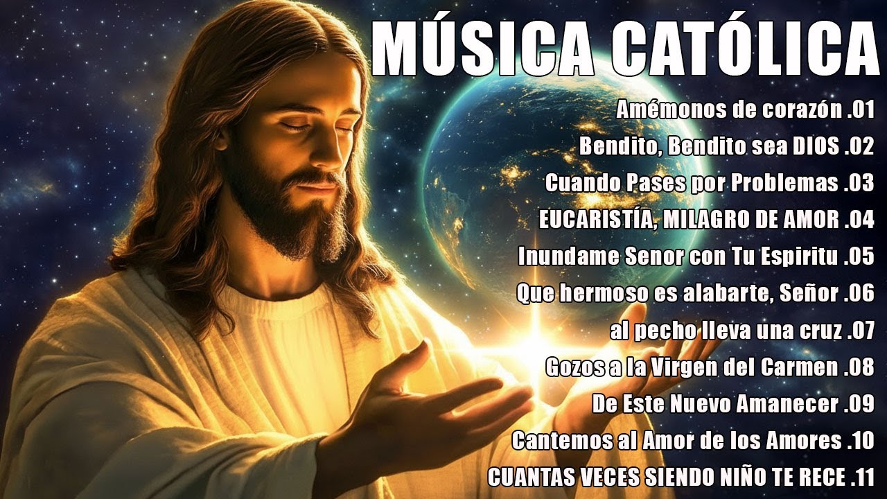 ALABANZAS CATÓLICAS PARA CALMAR EL CORAZÓN Y LA MENTE 🙏🕊️ MÚSICA DE PAZ Y ESPERANZA 2025