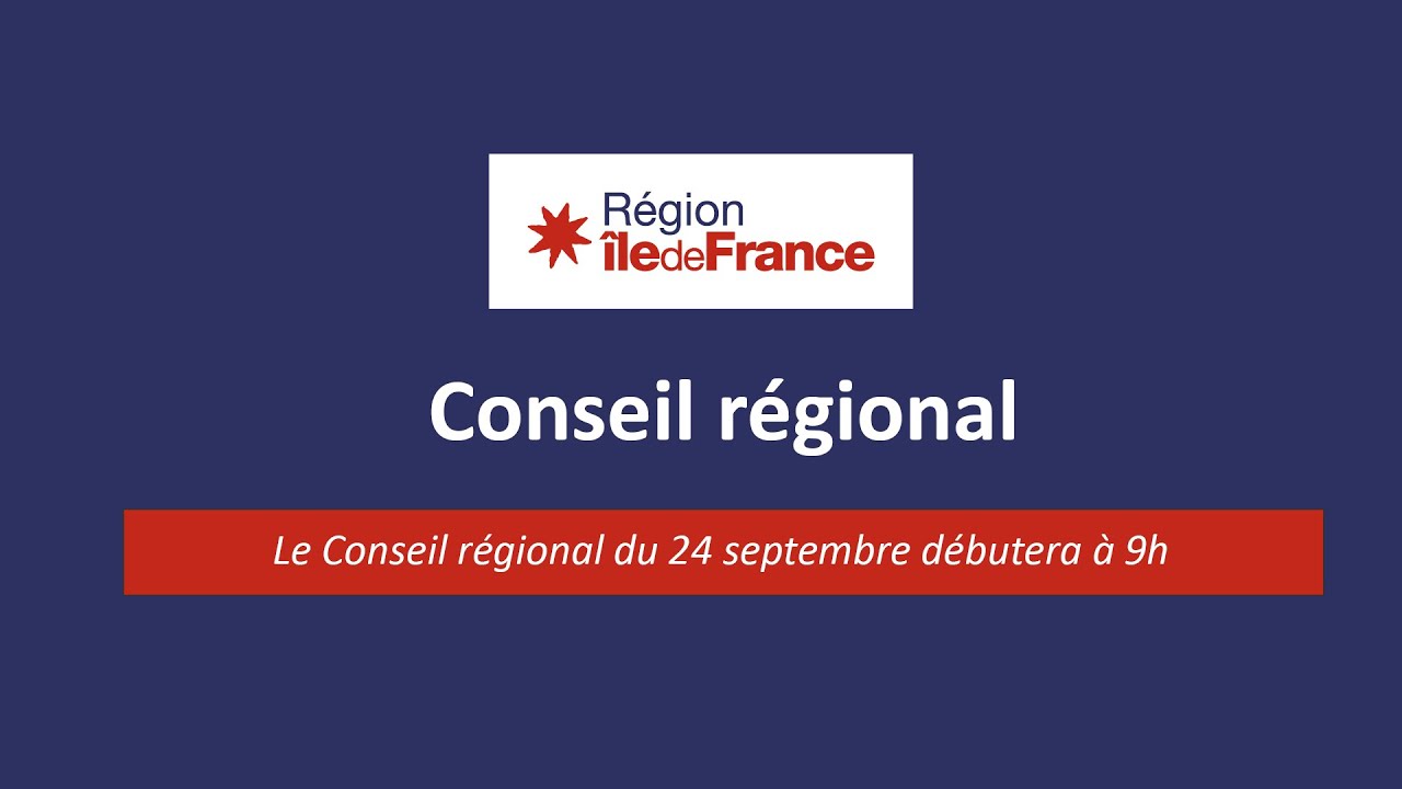 En direct - S&eacute;ance pl&eacute;ni&egrave;re du Conseil r&eacute;gional d&rsquo;&Icirc;le-de-France du 19 novembre 2025 - Apr&egrave;s-midi