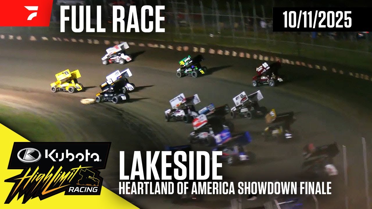 FULL RACE: Kubota High Limit Racing at Lakeside Speedway 10/11/2025