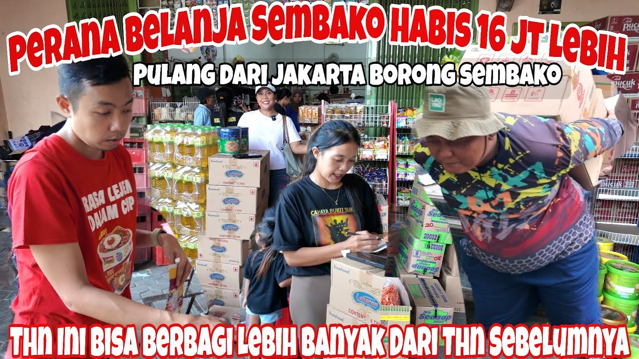 BORONG SEMBAKO 16 JT LEBIH‼️BANYAK BARANG YG HABIS,KITA BELI SEADANYA ~TERIMAKASIH BANYAK KESAYANGAN