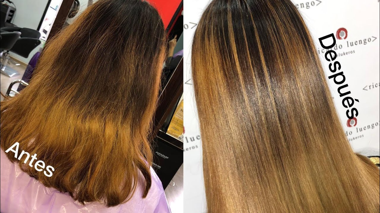 Como Solucionar Unas Mechas Balayage Mal Hechas Paso A Paso
