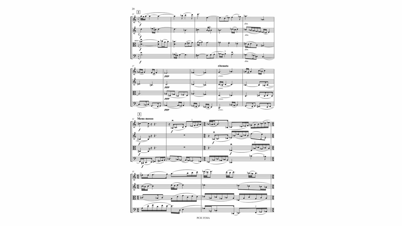 Weinberg, String Quartet No. 2 Op. 3/145