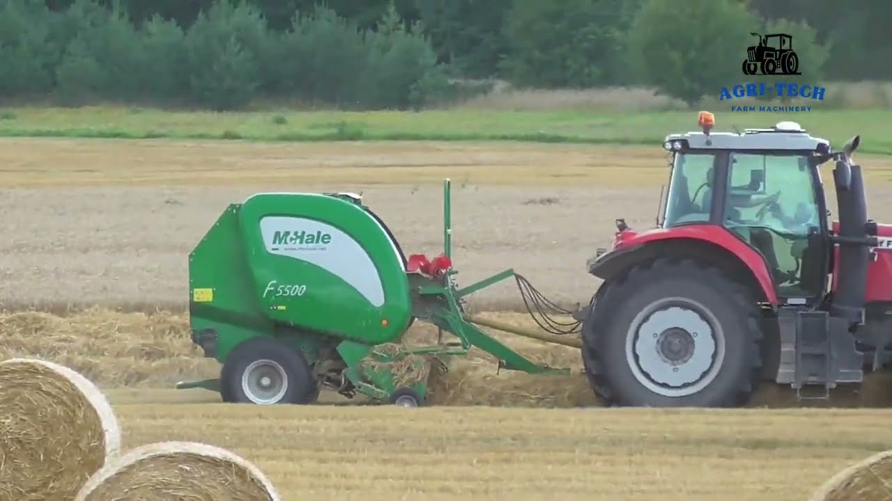 McHale Baling | Masse Ferguson & McHale F5500