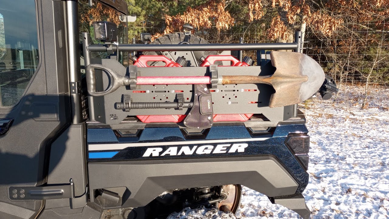 2023 Polaris Ranger 1000XP Crew Bed Organization Mods