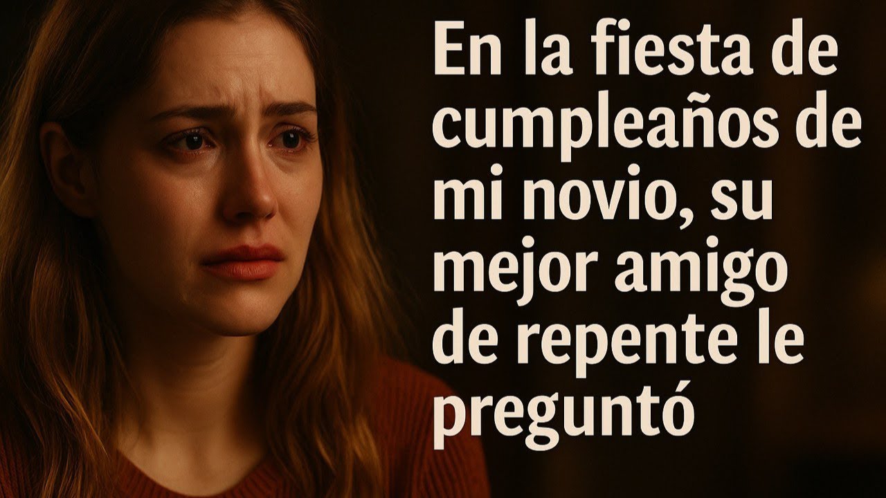 En la fiesta de cumpleaños de mi novio, su mejor amigo de repente le preguntó en francés, llevas