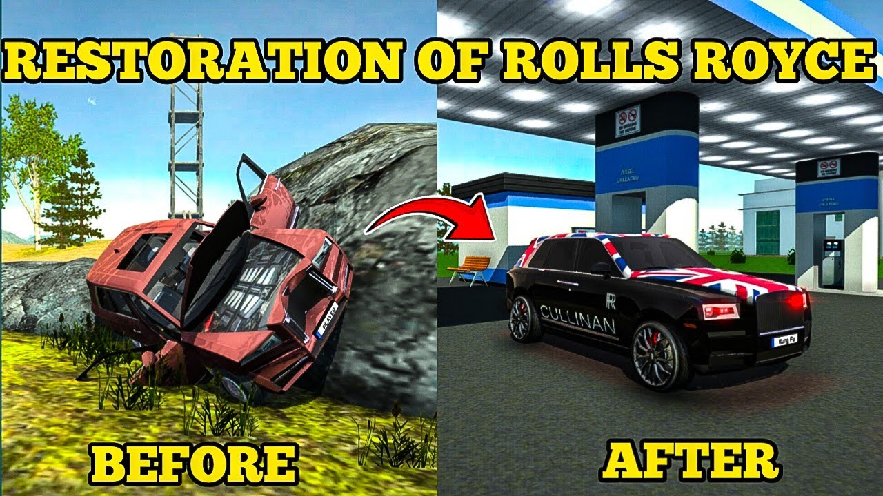 Restoration Of Abandoned Rolls Royce Cullinan | Car Simulator 2 | New Update 