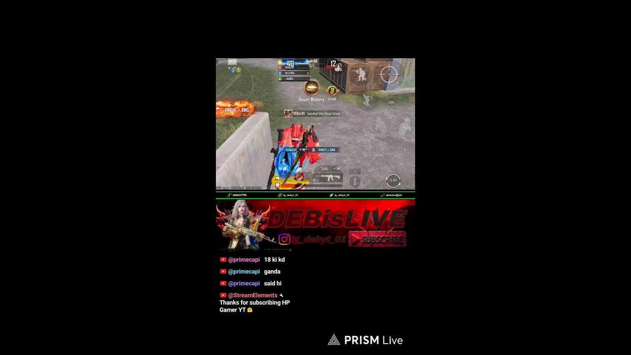 🔴1v1 Room With Subscribers #Bgmi #pubgmobile#debislive#deb is live #debislivebgm
