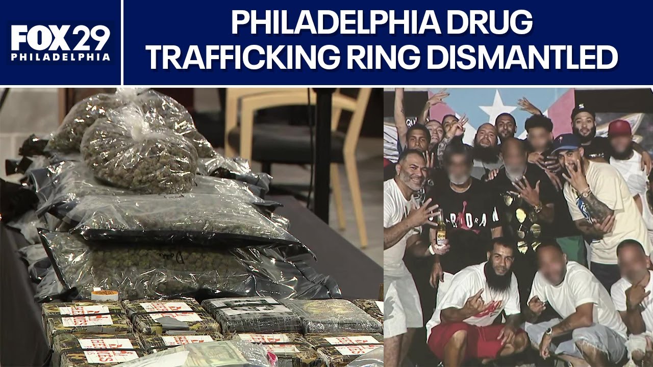 Large-scale drug ring dismantled in Philadelphia: 'This criminal enterprise is shut down'