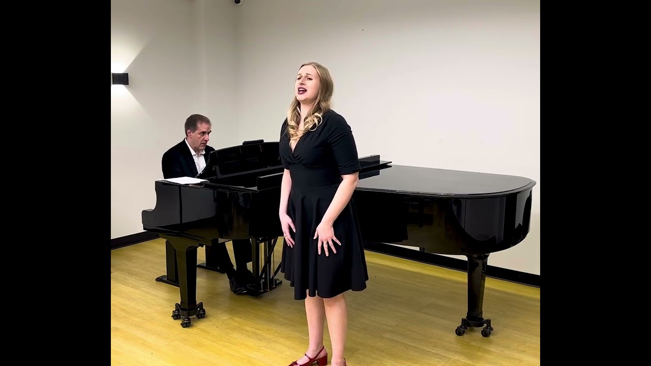 VICTORIA ERICKSON sings Nun eilt herbei live in recital with Craig Ketter at PianoPiano NYC