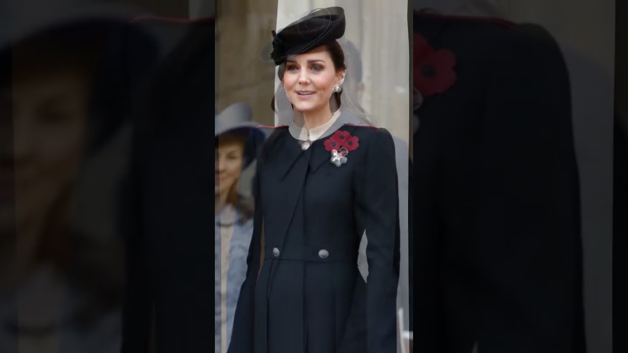 Kate Middleton - Princess of Wales - Dressed in Black - Throughout the Years