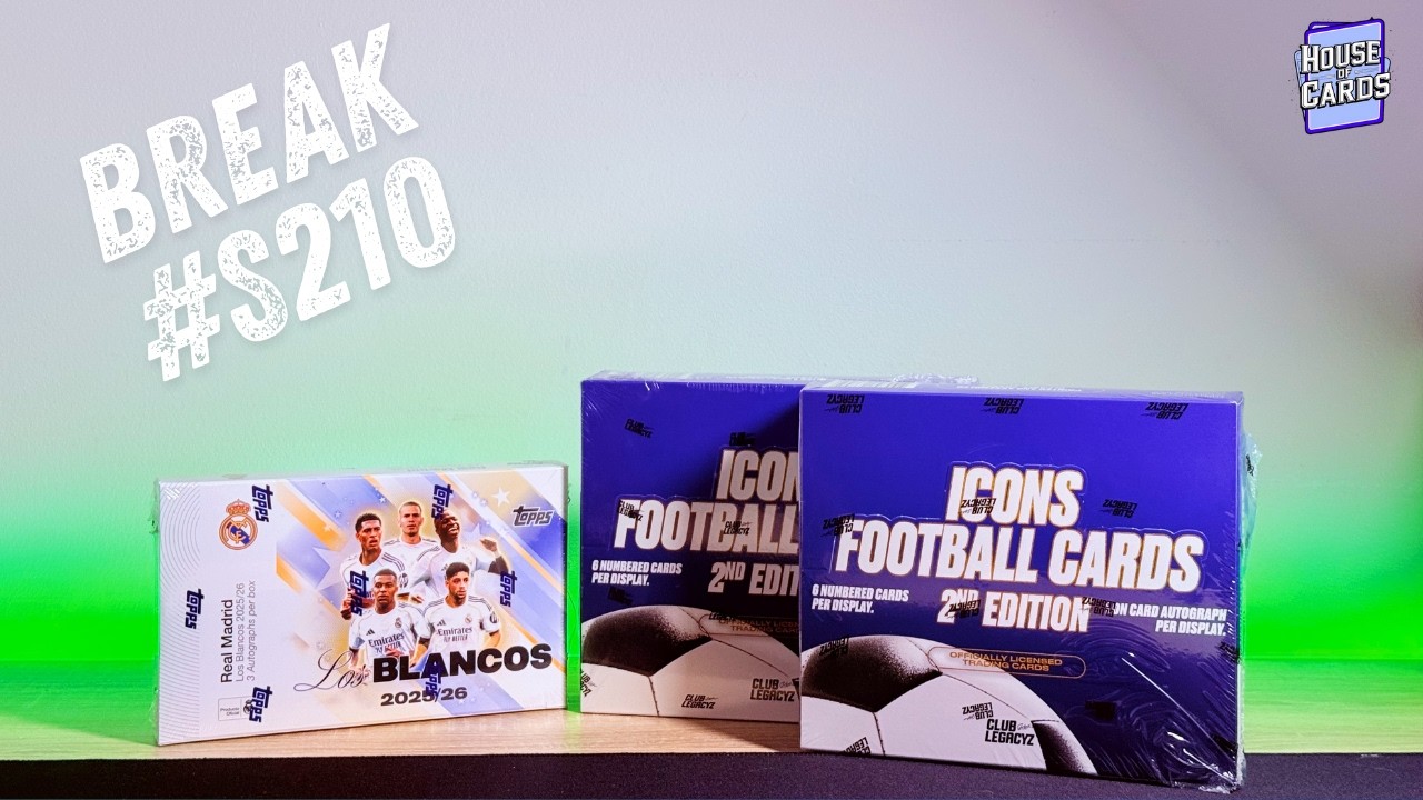 BREAK #S210 ( Topps Los Blancos Hobby 25/26,  2 x Club Legacyz )
