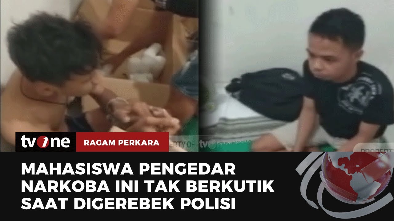 Edarkan Narkoba, Mahasiswa di Sidoarjo Ditangkap beserta Barang Bukti | Ragam Perkara tvOne