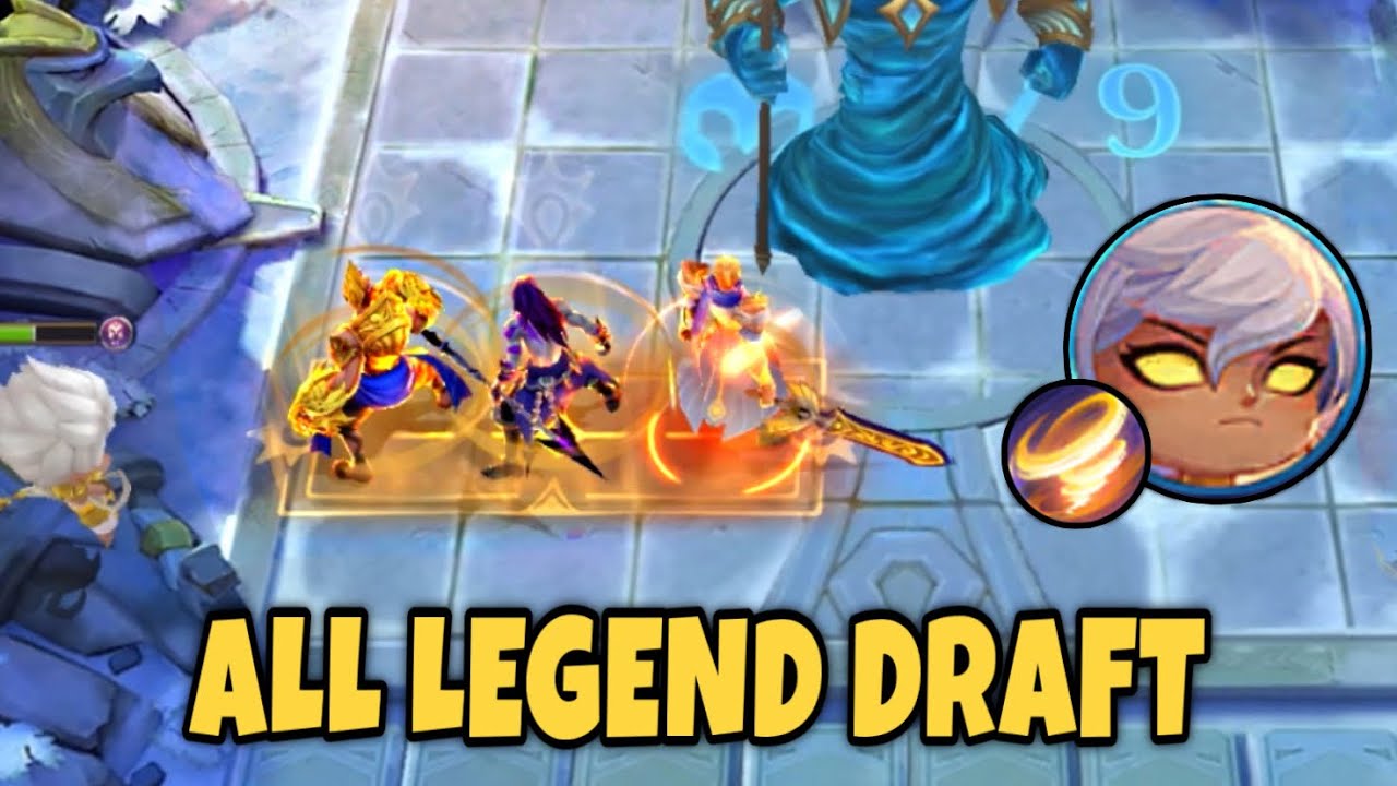 VALE SKILL 2 | CRAZY FAST LEGENDARY DRAFT HEROES ‼️ MOBILE LEGEND - Magic chess