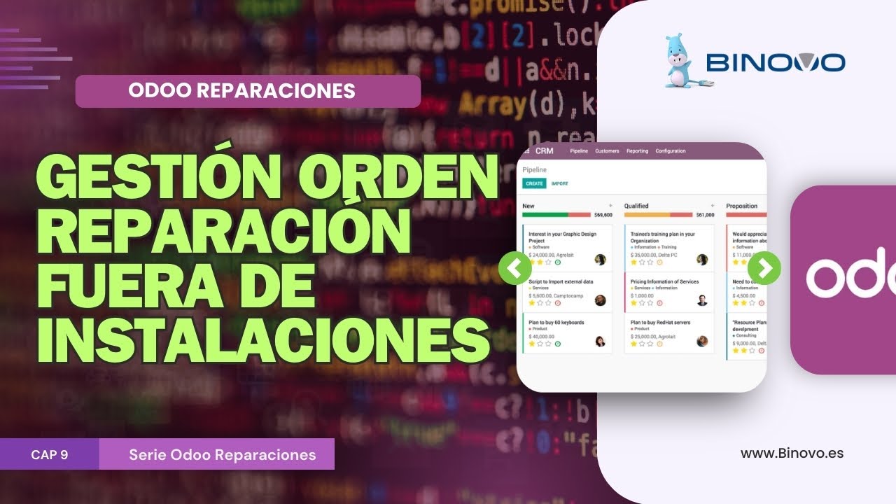 ODOO Reparaciones | Tutorial 9 📌 Gestión de una orden de reparación fuera de nuestras instalaciones.