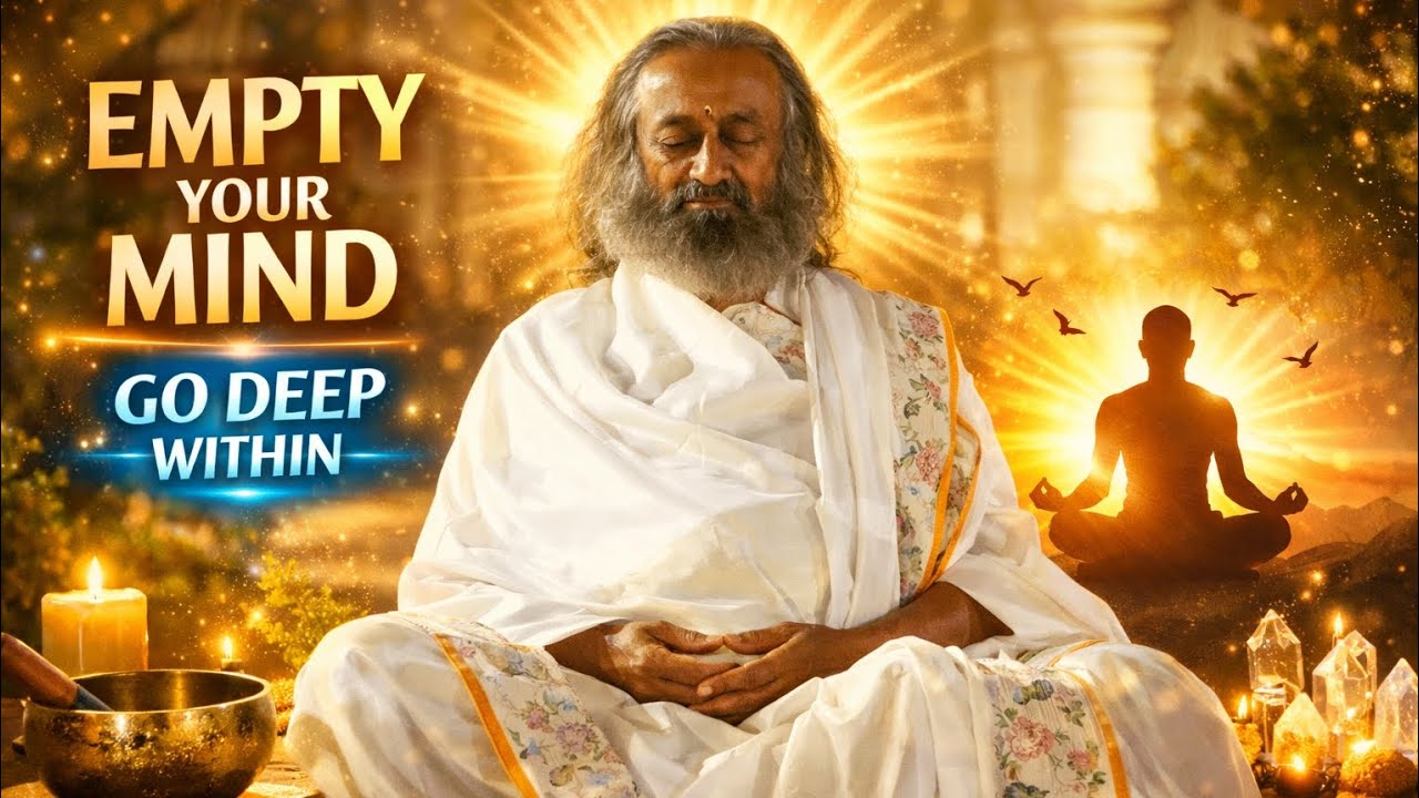 महाशिवरात्रि स्पेशल ध्यान । मन को पूर्ण रूप से खाली करें | Deep Meditation with Gurudev #srisri