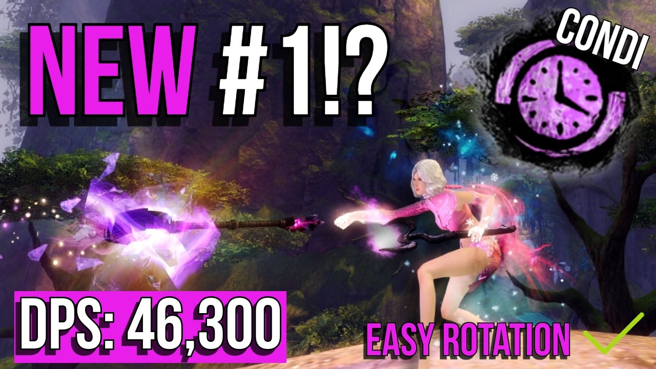 НОВЫЙ лучший билд для нанесения урона в Guild Wars 2 (Хрономант с 46k урона от состояний)