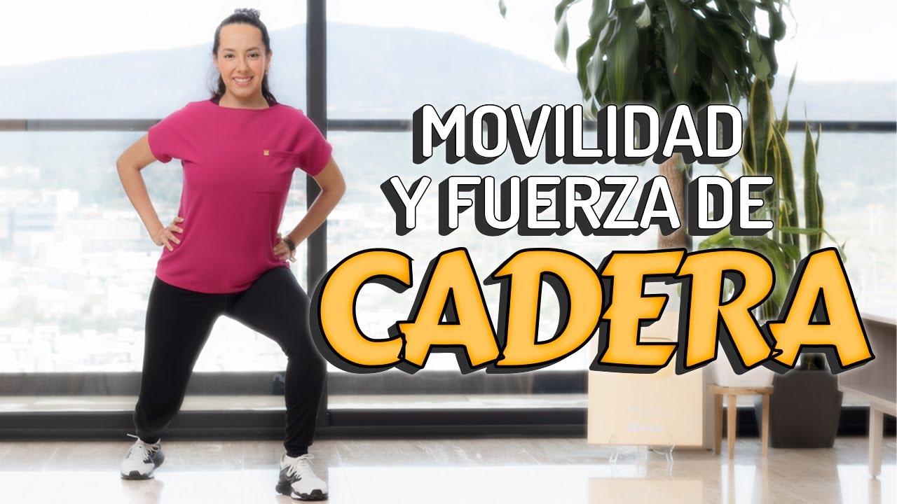 EJERCICIOS para ganar Movilidad y FORTALECER la CADERA para adultos mayores  | Mariana Quevedo