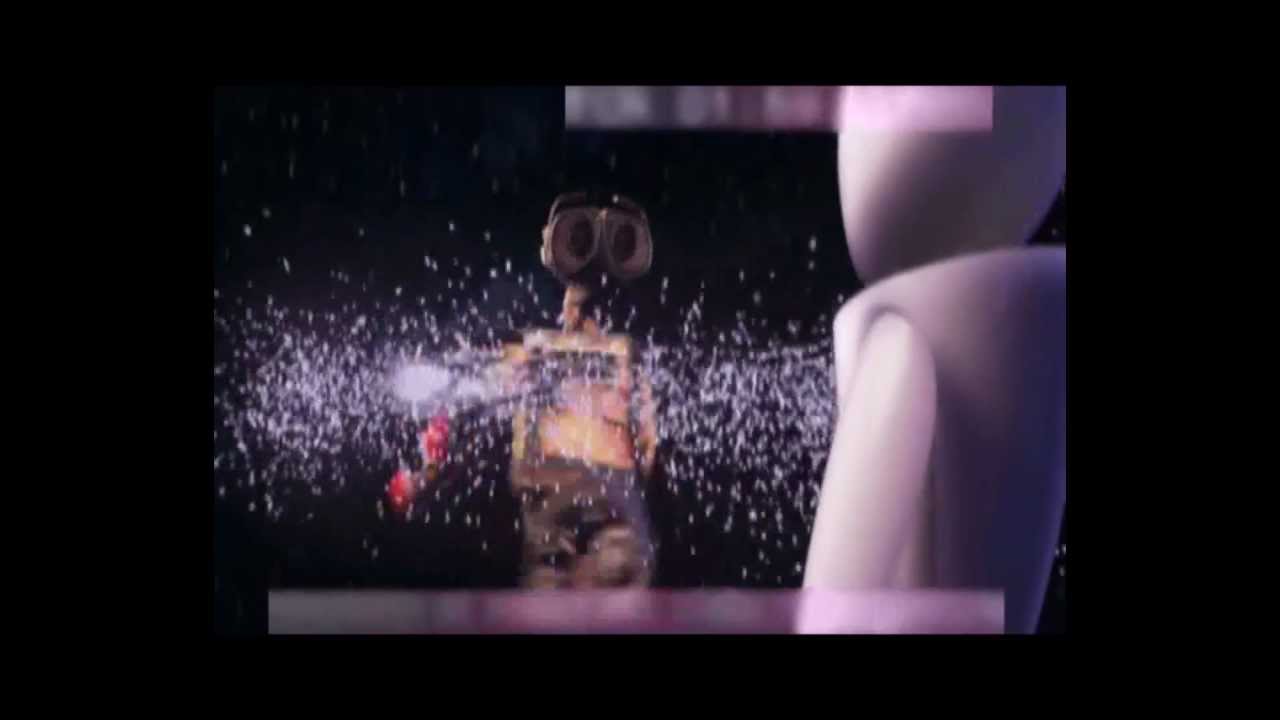 Wall e [^]_[^] & Eve (^_^) Love story HD