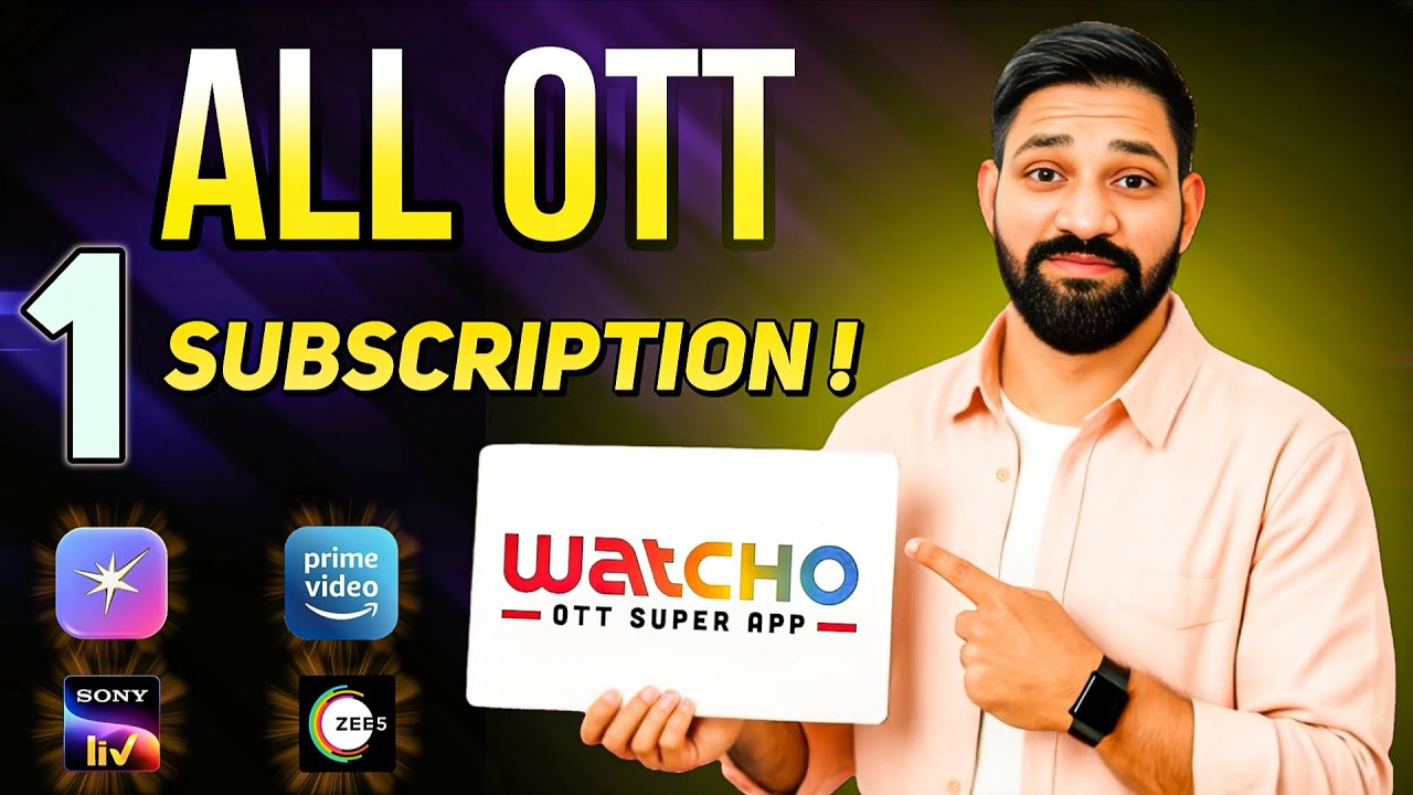 1 Subscription, All OTT Apps 😲 | Watcho Full Review