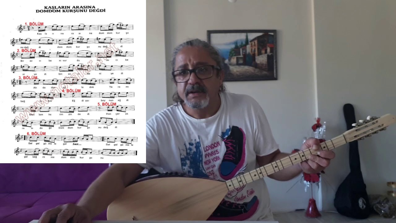 SOLFEJ AŞIK MAHZUNİ ŞERİF DOM DOM KURŞUNU KISA SAP BAĞLAMA EKLEYEN SURGEON