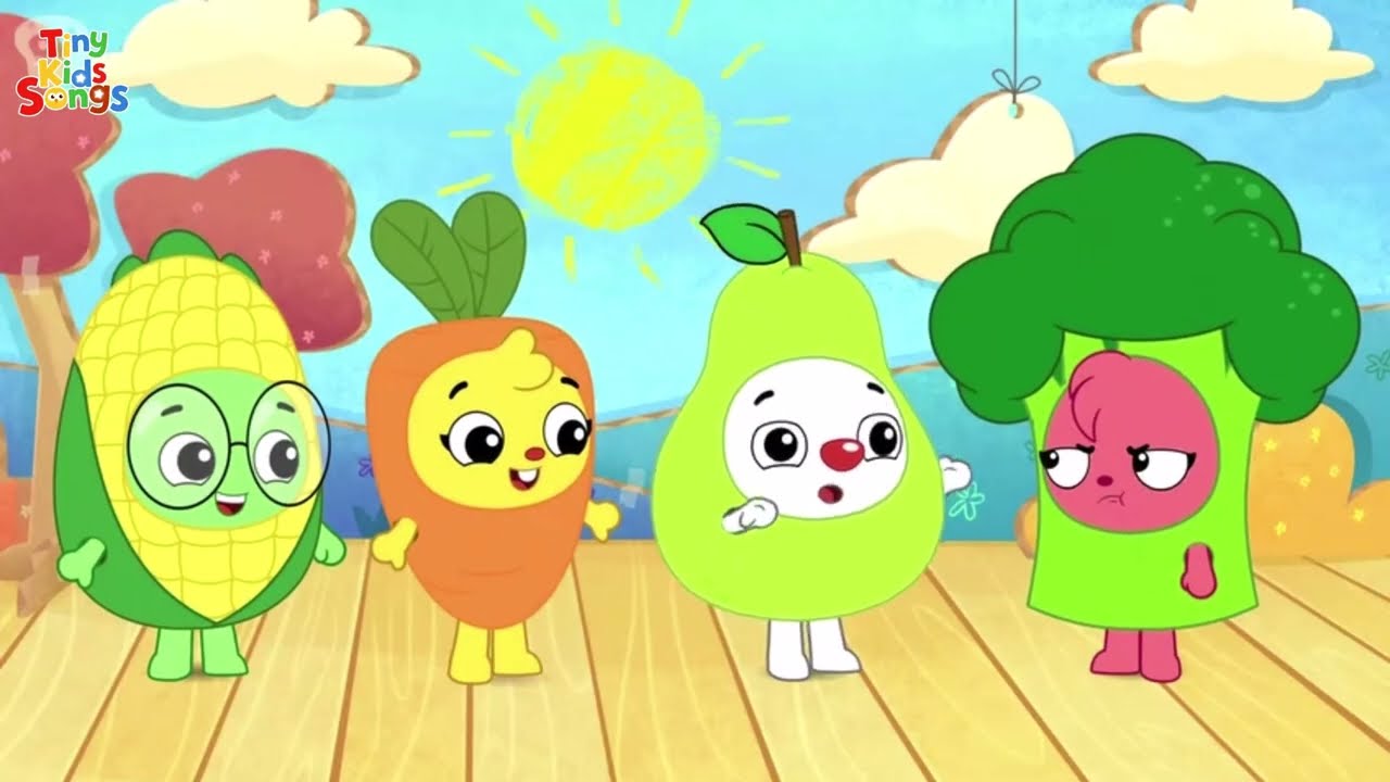 Broccoli Is Not So Bad! | Short Animated Musical Story | Tiny Kids Songs