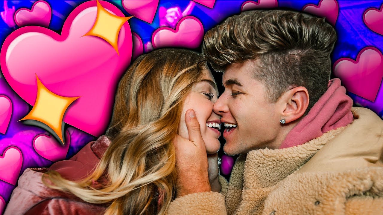 OUR FIRST REAL KISS!! **NEW YEARS EVE**