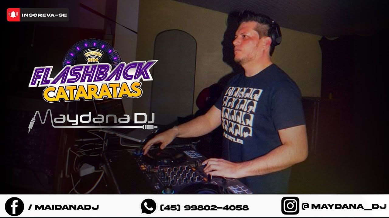 ANOS 80 ITALO DISCO - MAYDANA DJ - AO VIVO FLASHBACK CATARATAS - FOZ DO IGUACU/PR