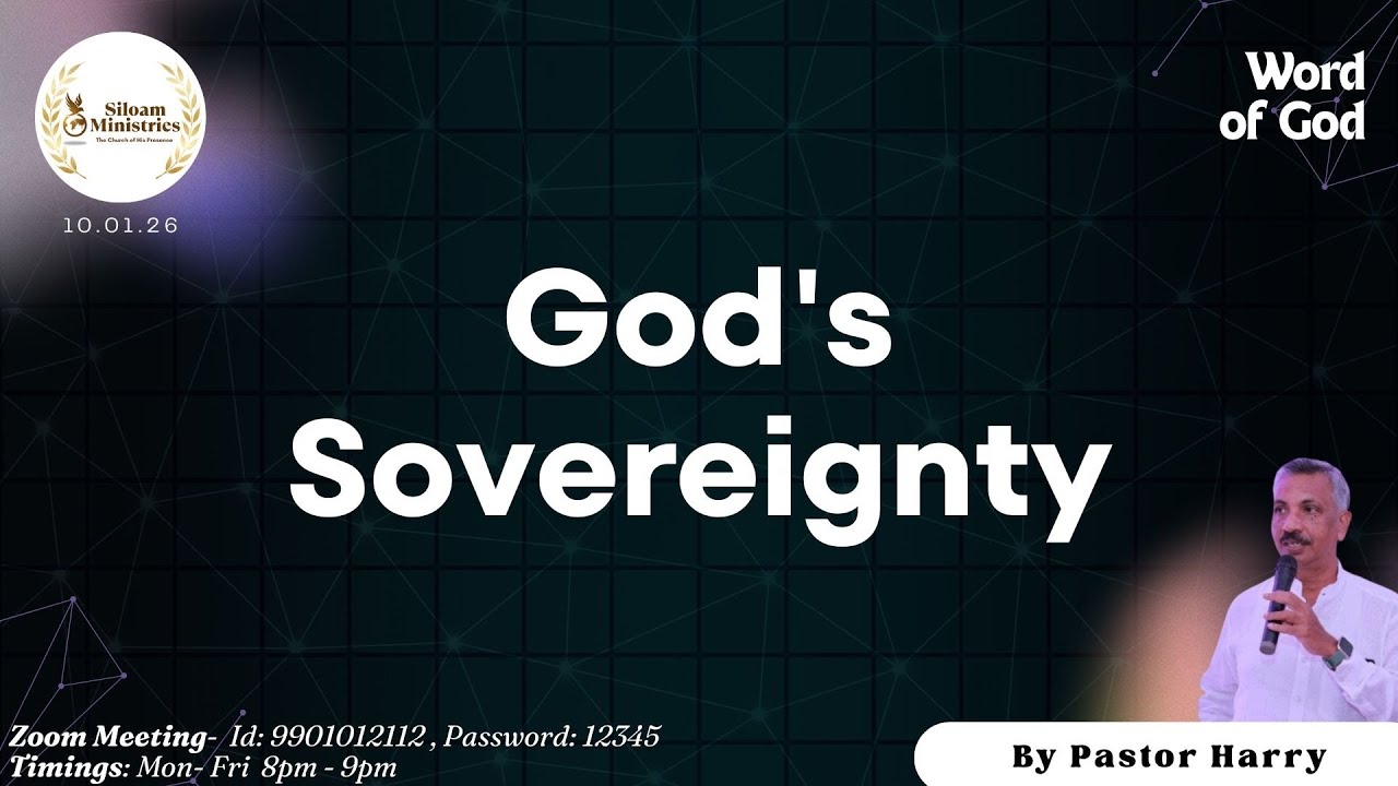Word of God - God's Sovereignty