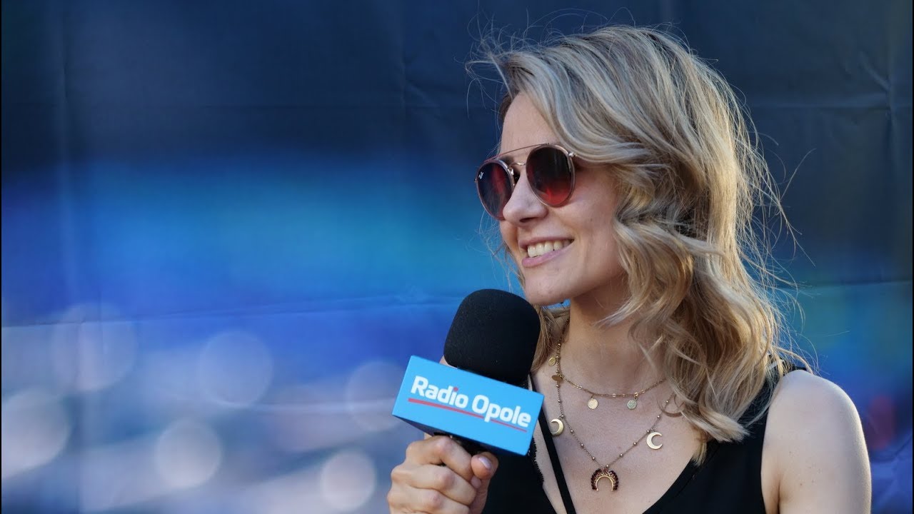Ania Karwan w Festiwalowym Studiu Radia Opole (12.06.2019)