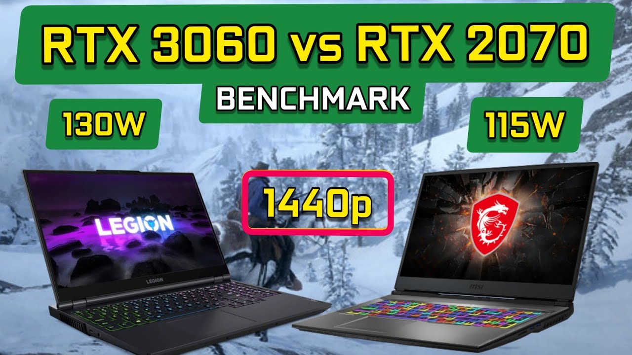 RTX 3060 Laptop vs RTX 2070 Laptop | 1440P Test in 10 Games