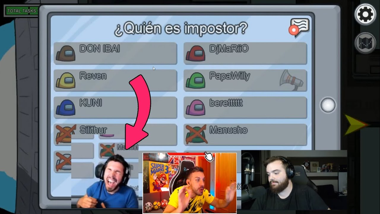 DjMaRiiO Y WILLY PILLAN A IBAI EN AMONG US