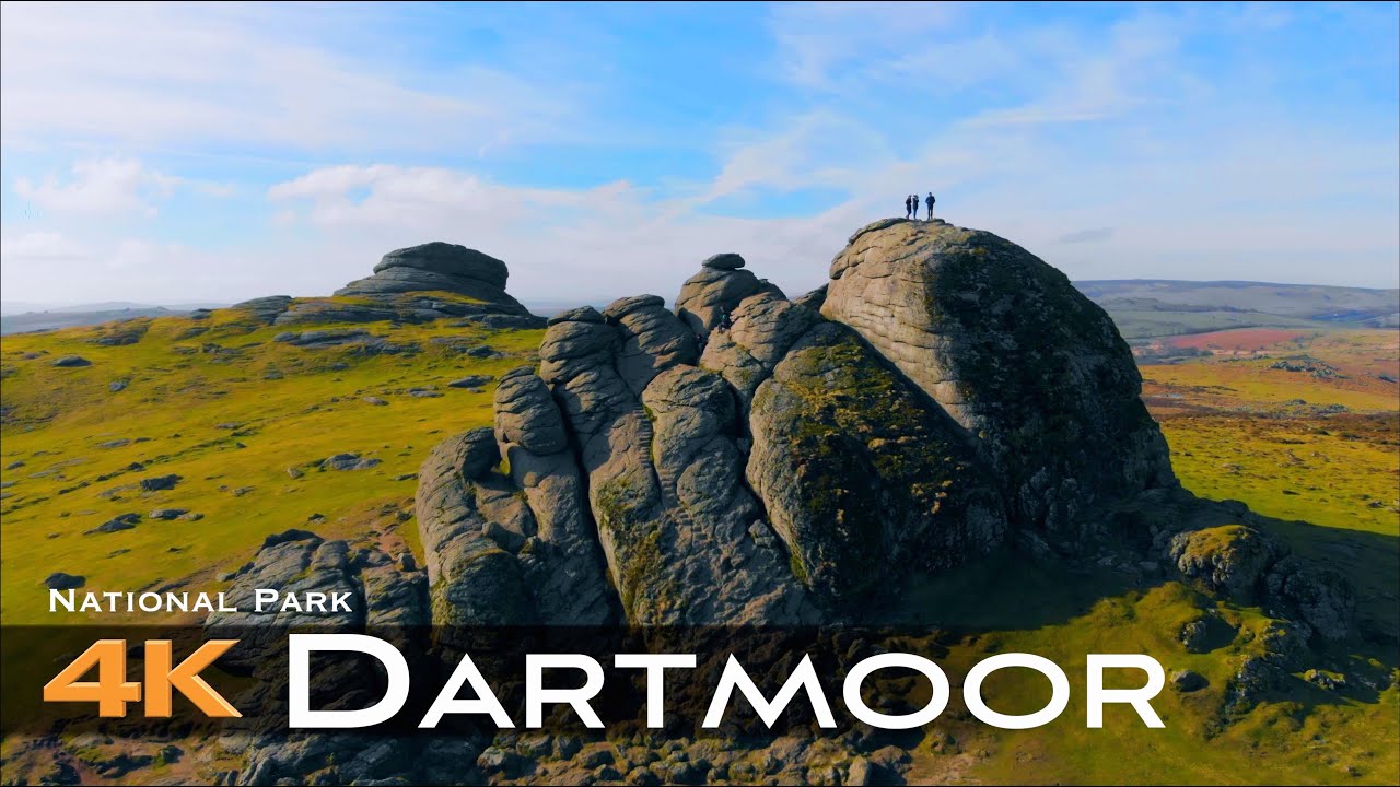 DARTMOOR NATIONAL PARK 🇬🇧 4K Drone Aerial | England United Kingdom