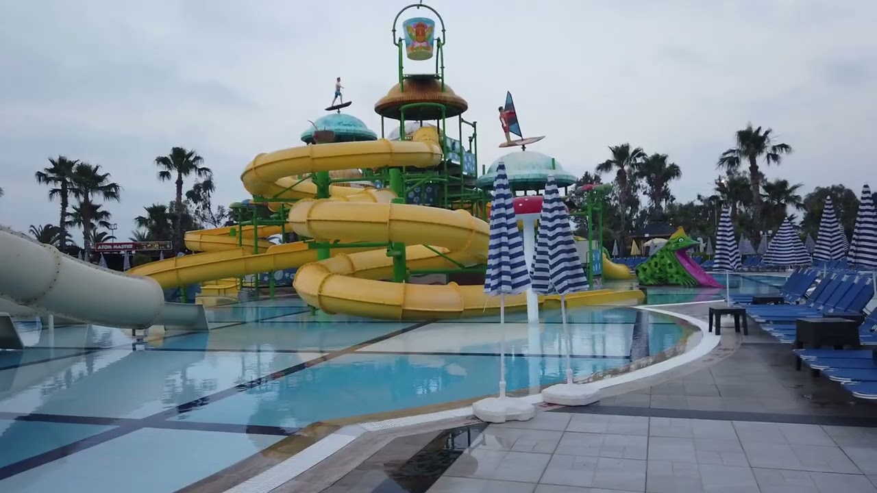 eftalia ocean hotel  alanya turkey walk round  the hotel and the island   part 1