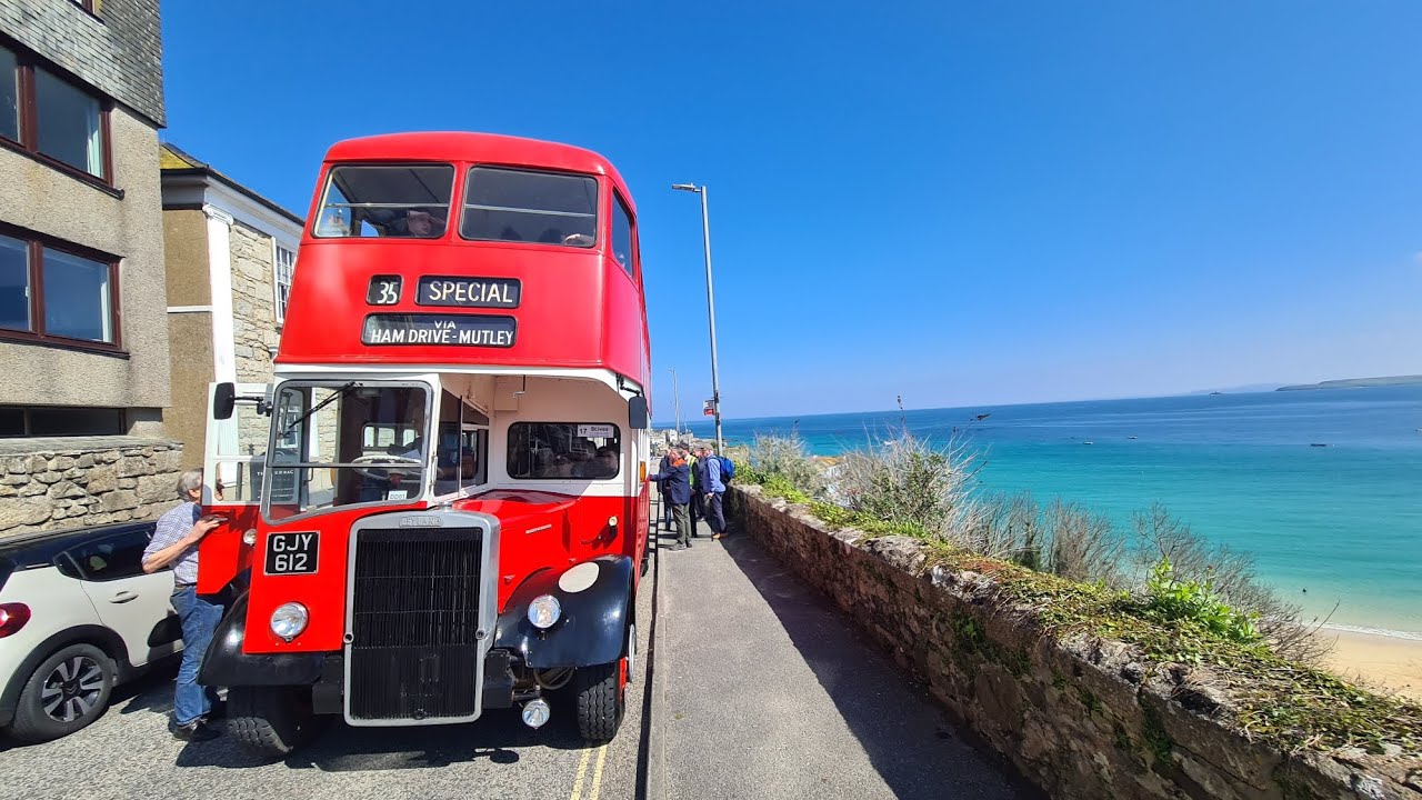Penzance Vintage Bus Running day 2025