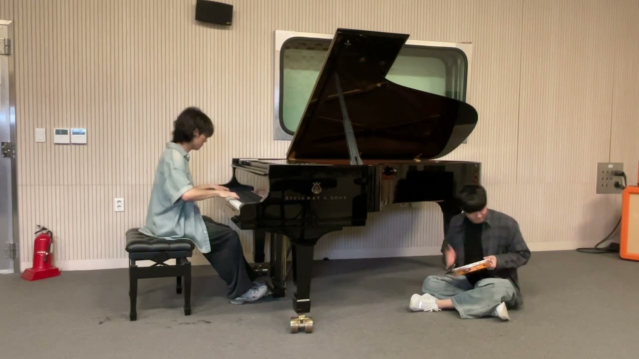 'Flor de lis' by Djavan (Piano & Pandeiro)