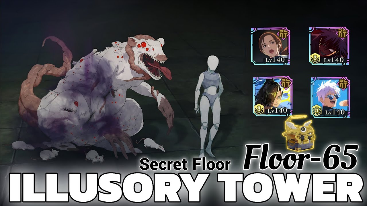 Finally Completed Illusory Tower FLOOR-65 | JJK : Phantom Parade 
