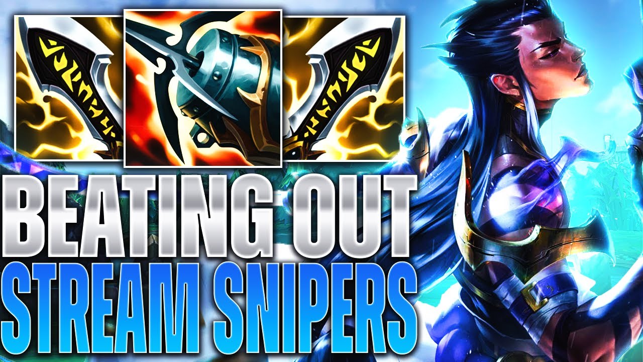 I GOT STREAM SNIPED? IT'S NO MATCH FOR MY YONE!