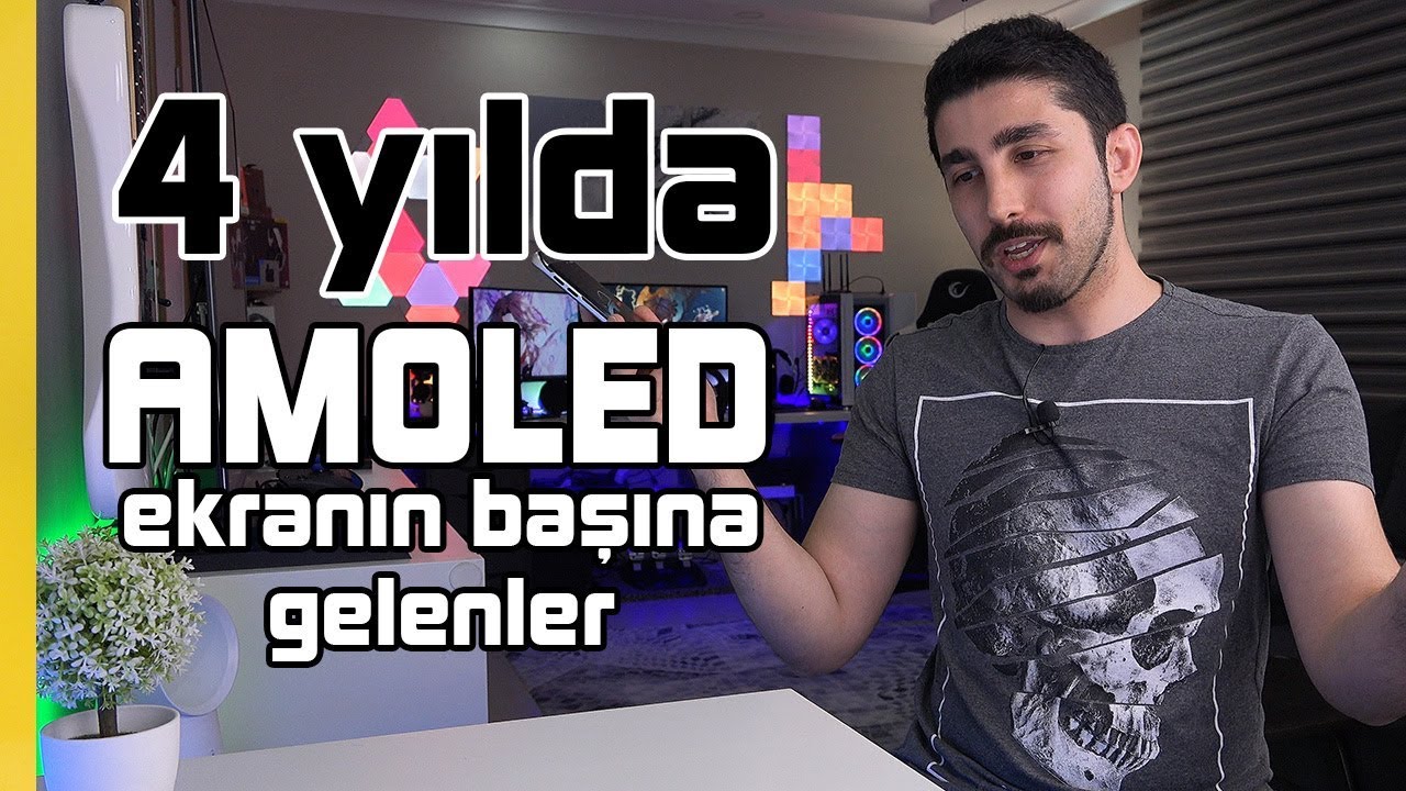 AMOLED ekran yandı mı? 