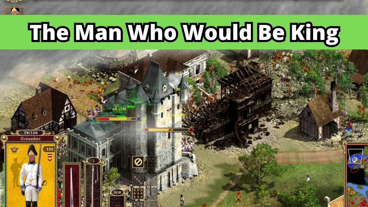 The Man Who Would Be King (Custom Skirmish) | Austria vs Rhine | Cossacks 2: Battle for Europe