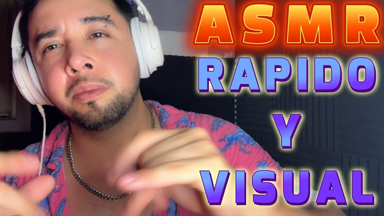 asmr rapido y visual !!! me acerco a ti!!!